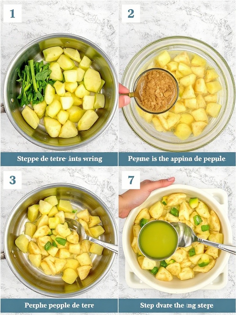 pomme de terre au four preparation
