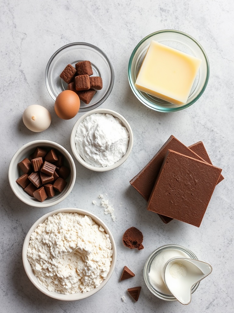 gâteau chocolat ingredients