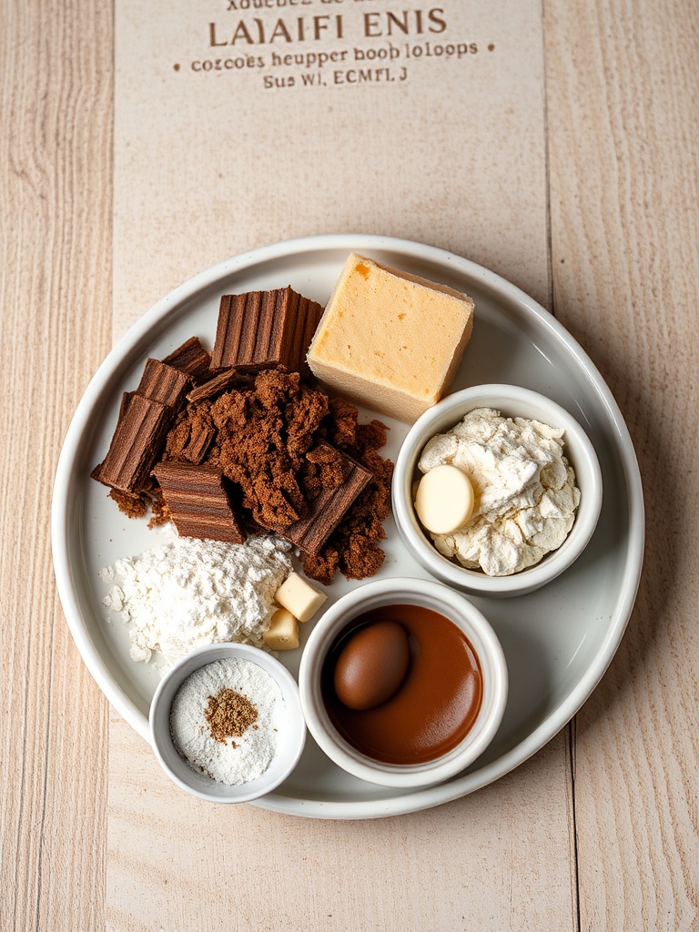 gâteau chocolat ingredients