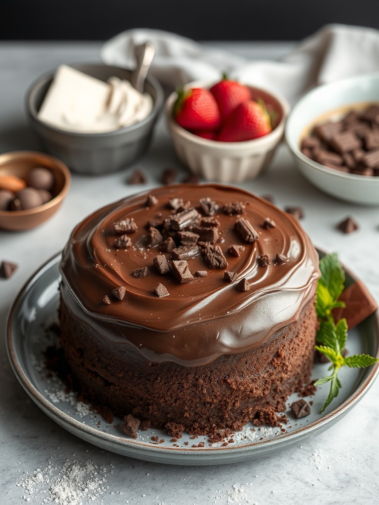 gâteau chocolat ingredients