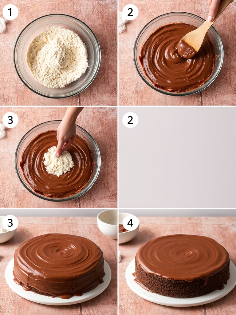 gâteau chocolat preparation