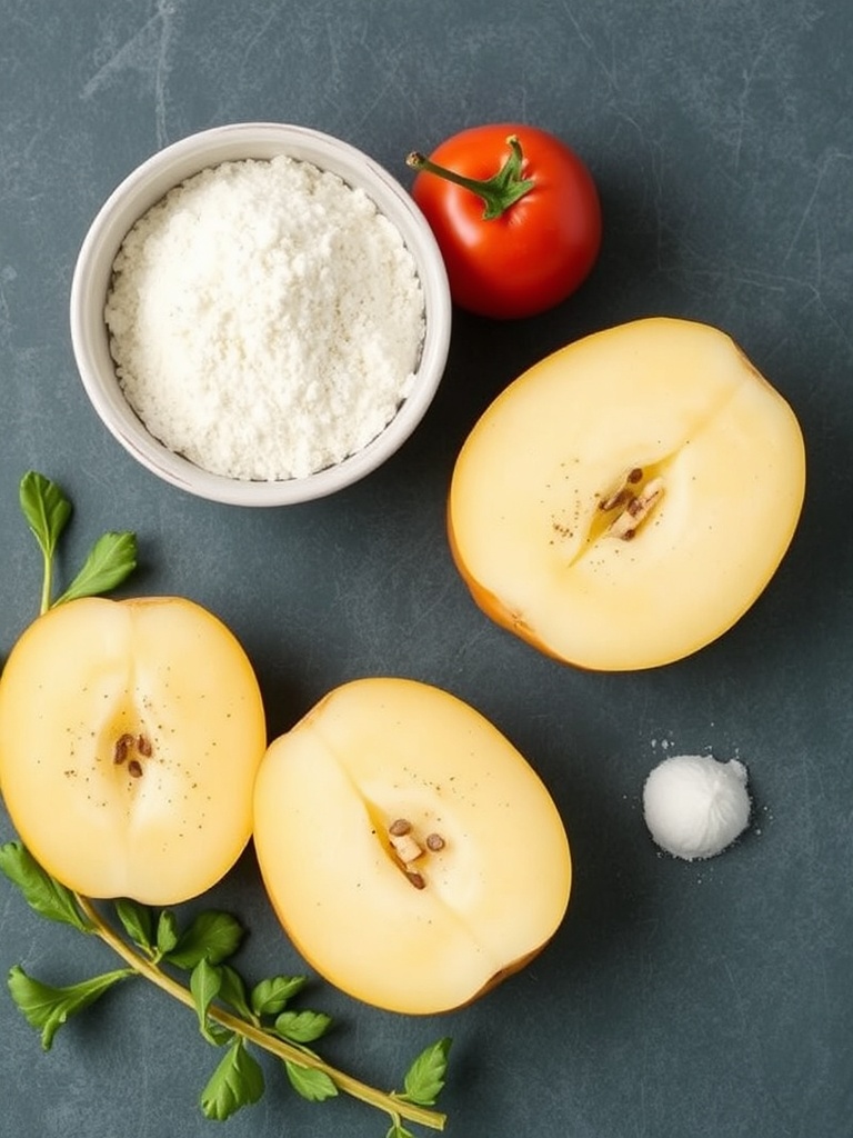 pomme de terre au four ingredients