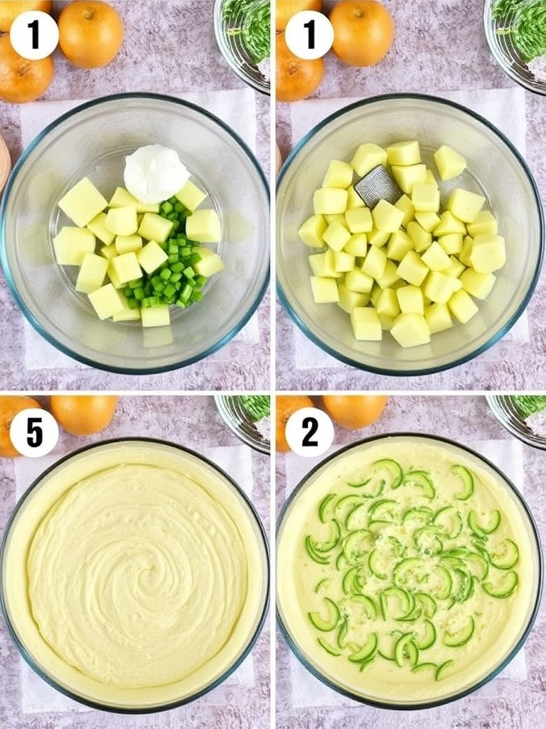 pomme de terre au four preparation