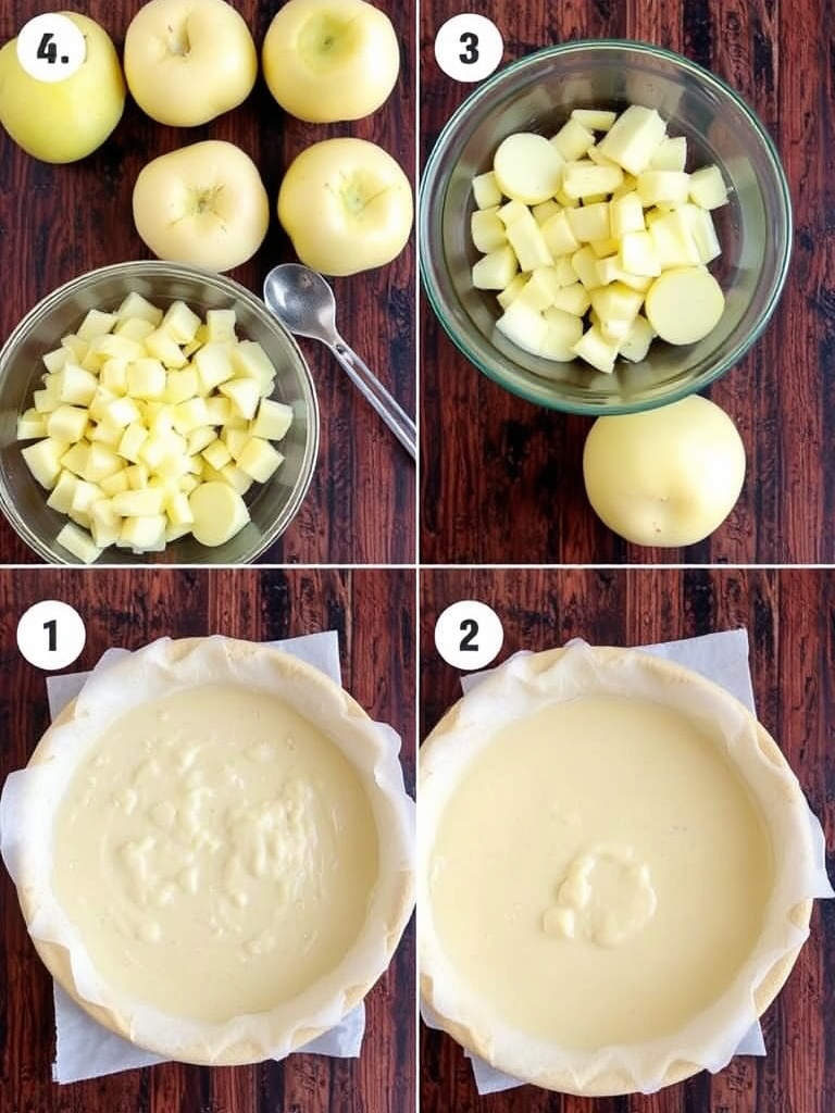 pomme de terre au four preparation