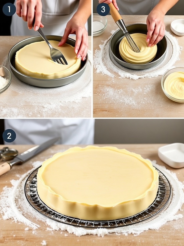 flan patissier preparation