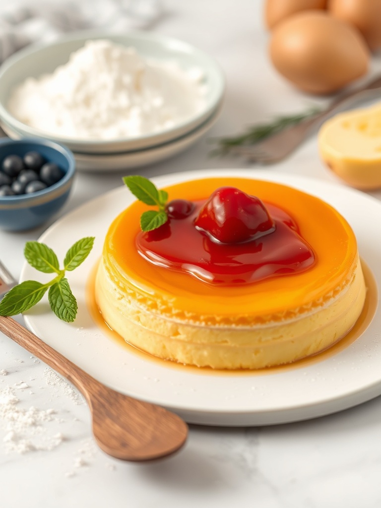 flan patissier ingredients