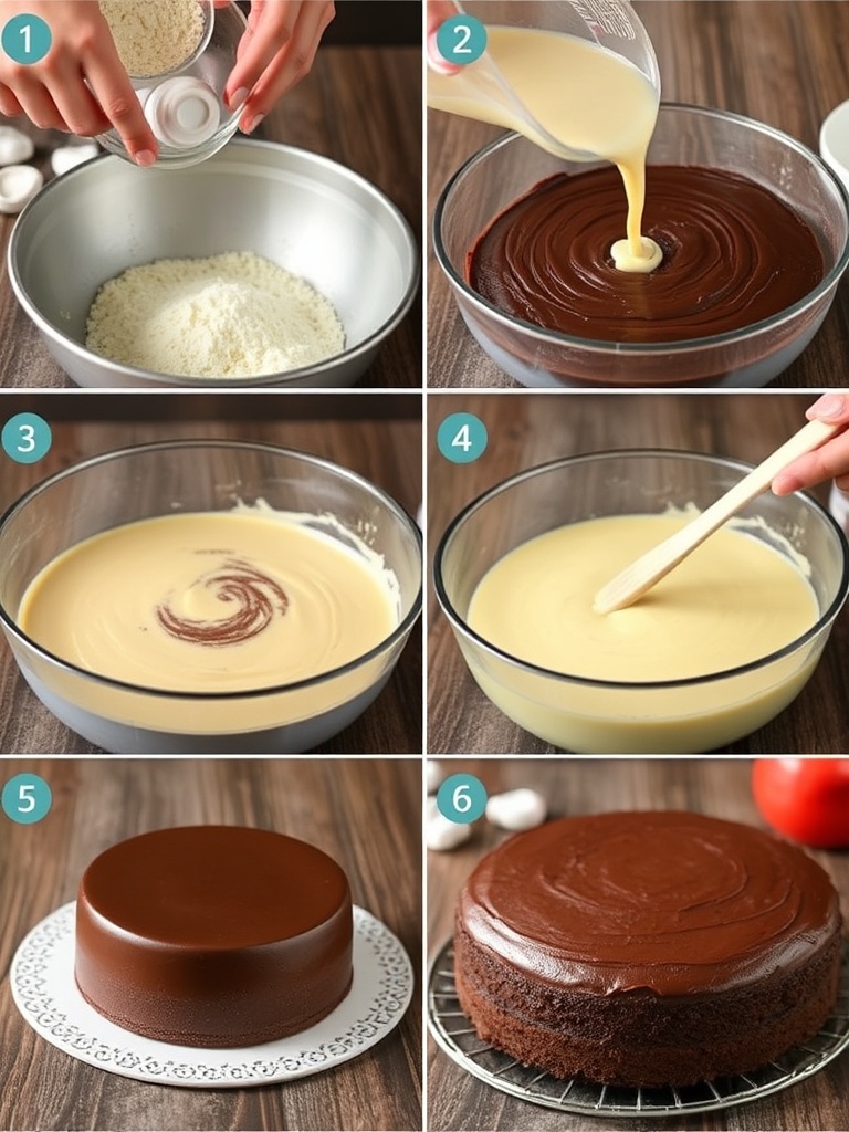 gâteau chocolat preparation
