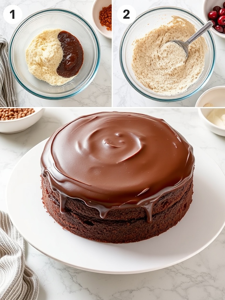 gâteau chocolat preparation