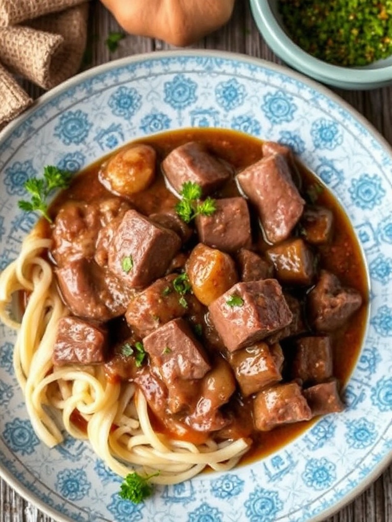 recette boeuf bourguignon traditionnel ingredients
