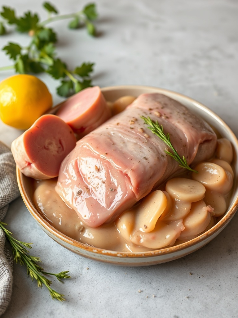 recette de la blanquette de veau ingredients