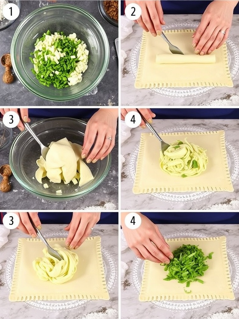 raviole preparation