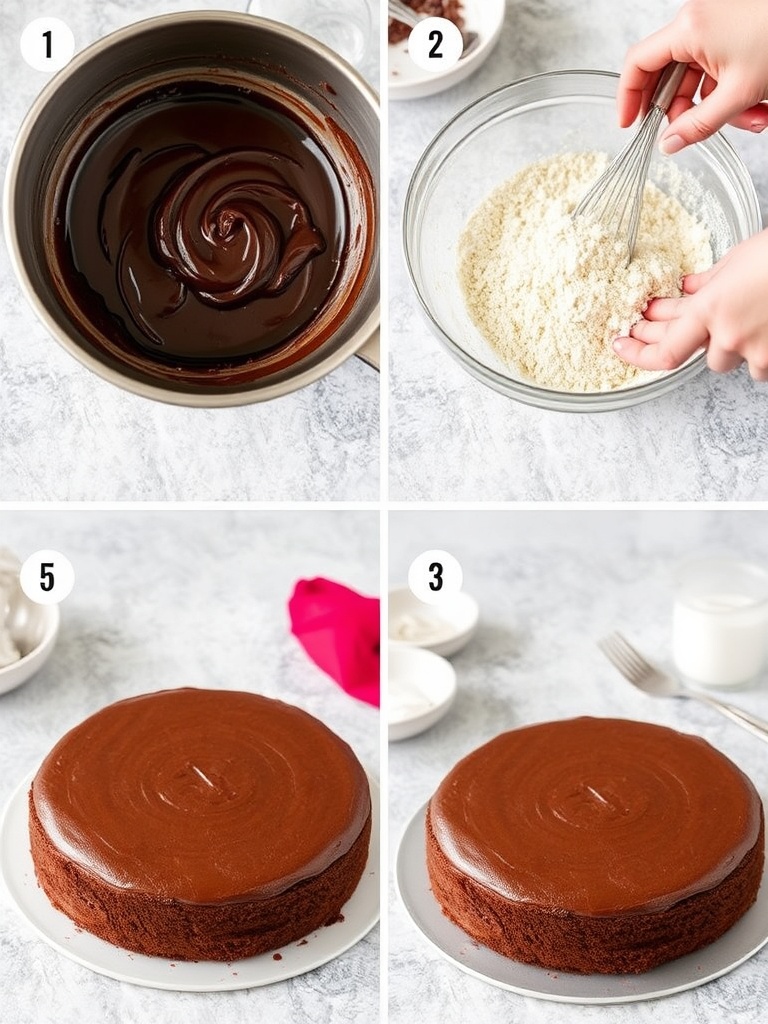 gateau au chocolat recette preparation