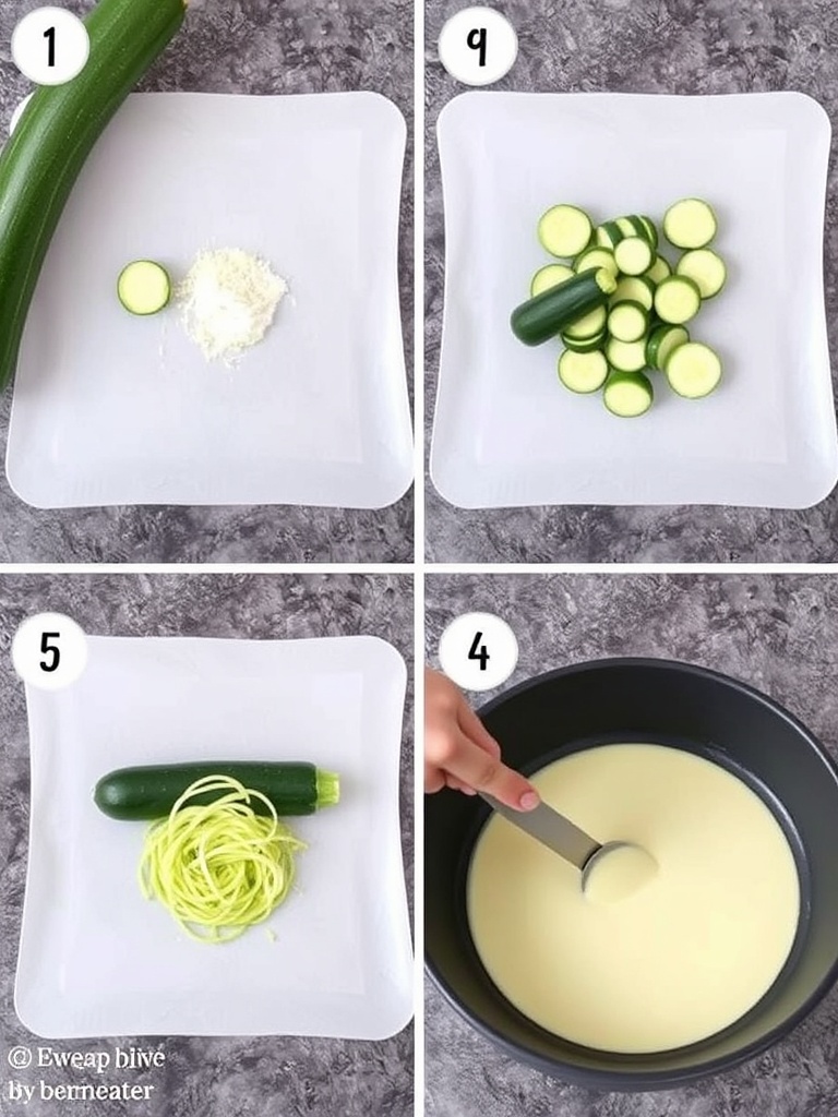 courgette recette preparation