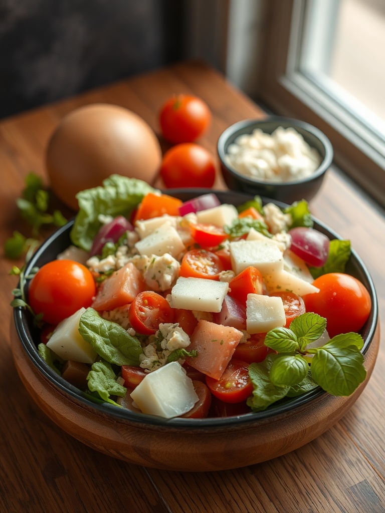 salade de pâtes ingredients
