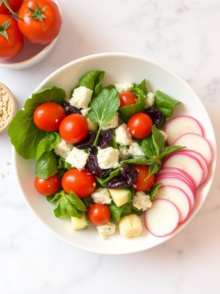 salade de pâtes ingredients