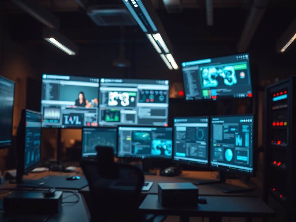 Illustration of AI video tools evaluation process for AI video production blog section