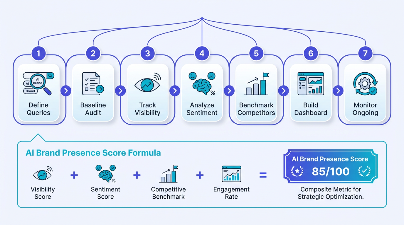 7-step framework to measure your AI brand presence