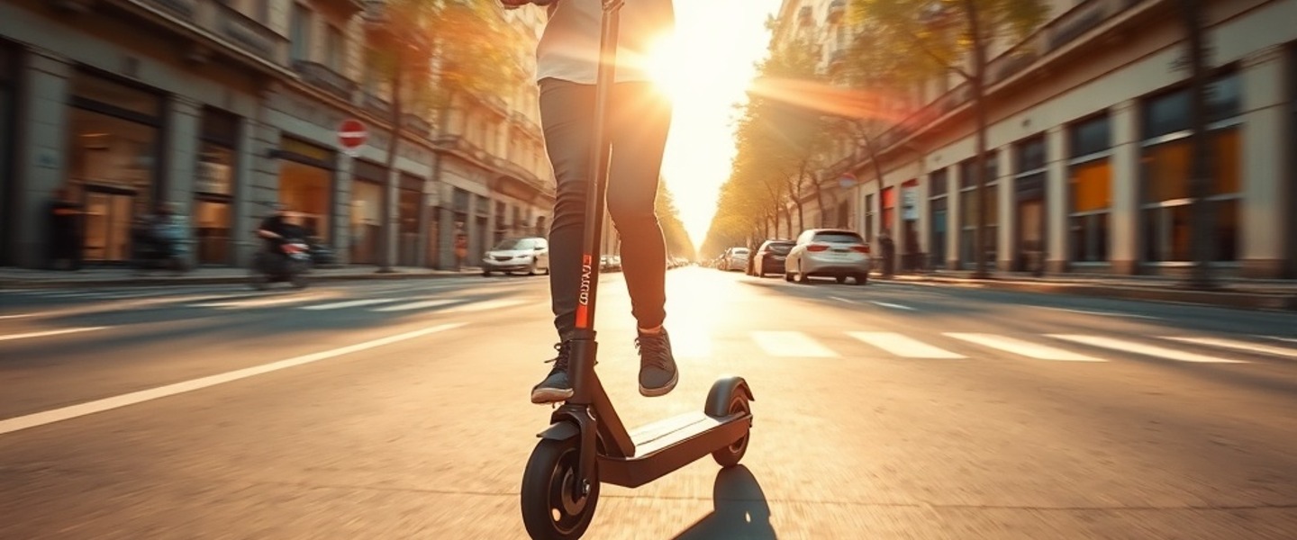 El patinete eléctrico: agilidad radical