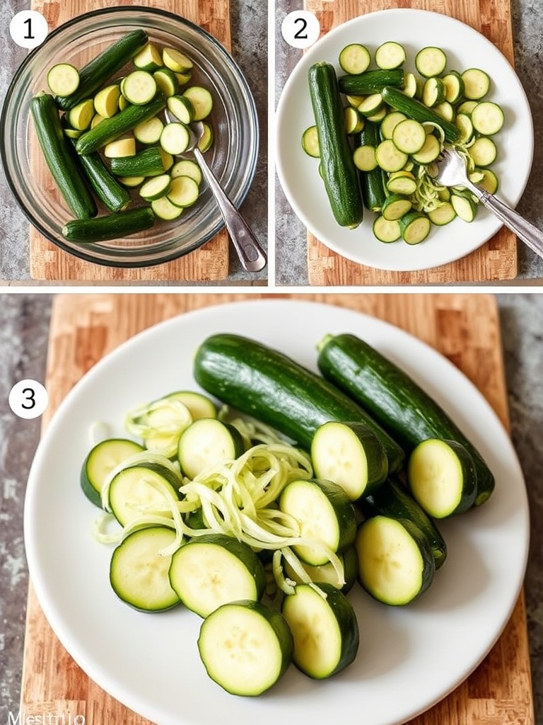 courgettes recettes preparation