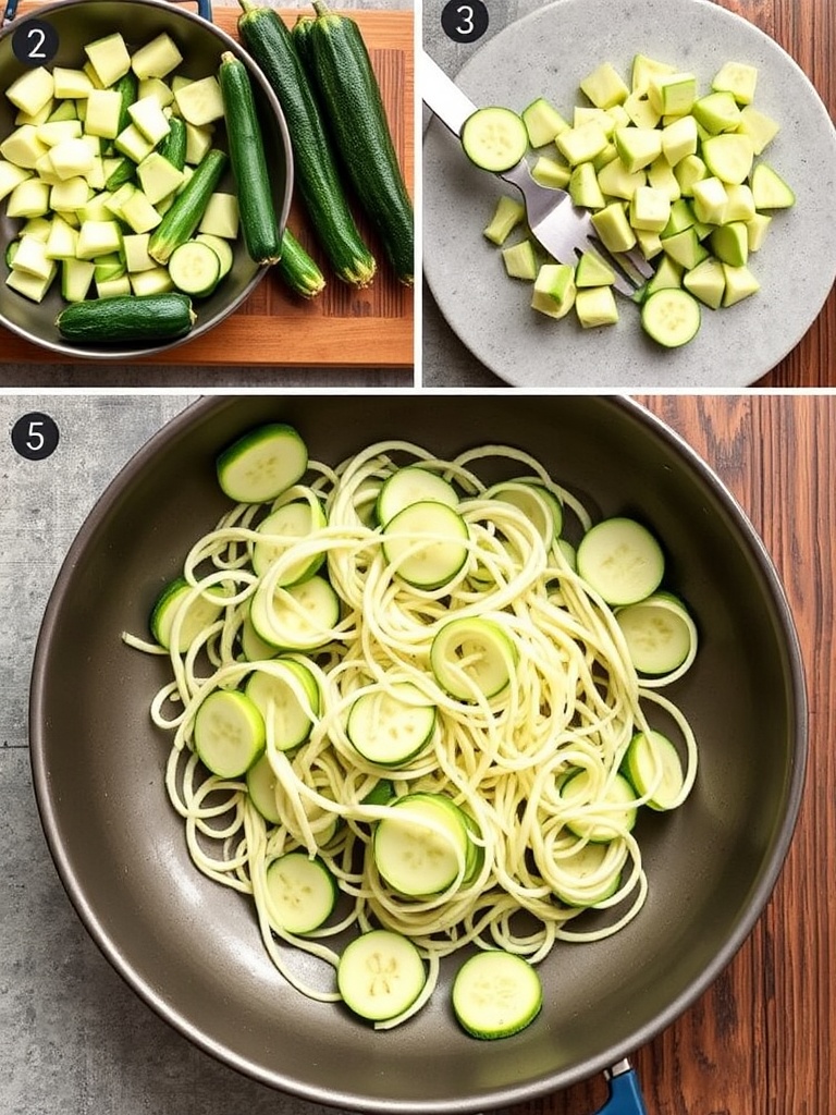 courgettes recettes preparation