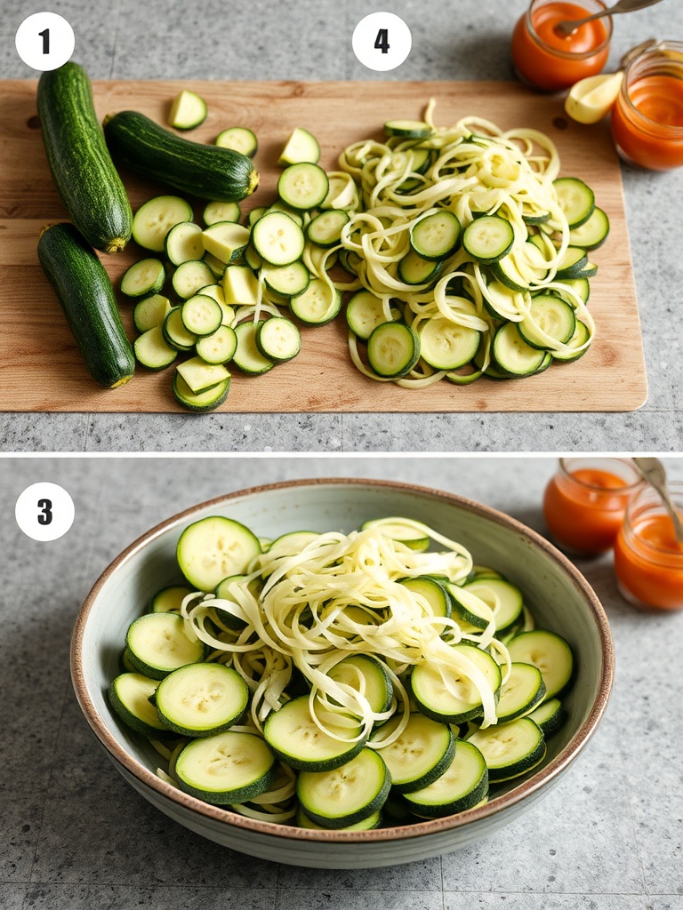 courgettes recettes preparation