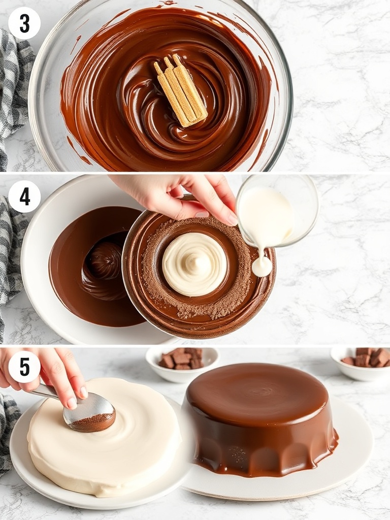 recette fondant chocolat preparation