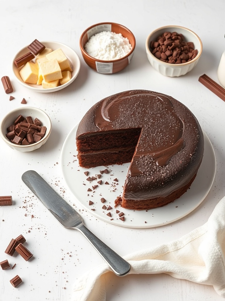 gateau chocolat recette ingredients