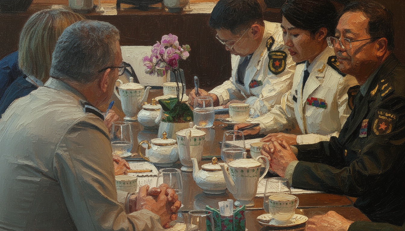 China and UK Officials Discuss Strengthening Military Ties