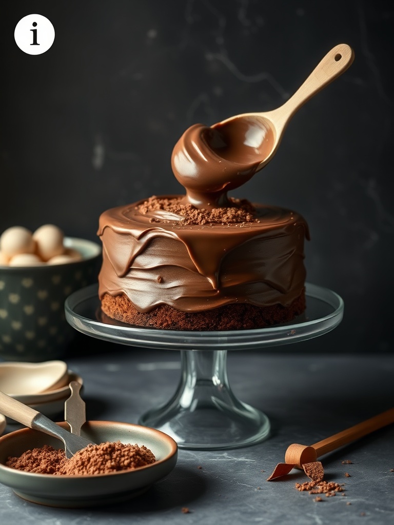 cake chocolat preparation