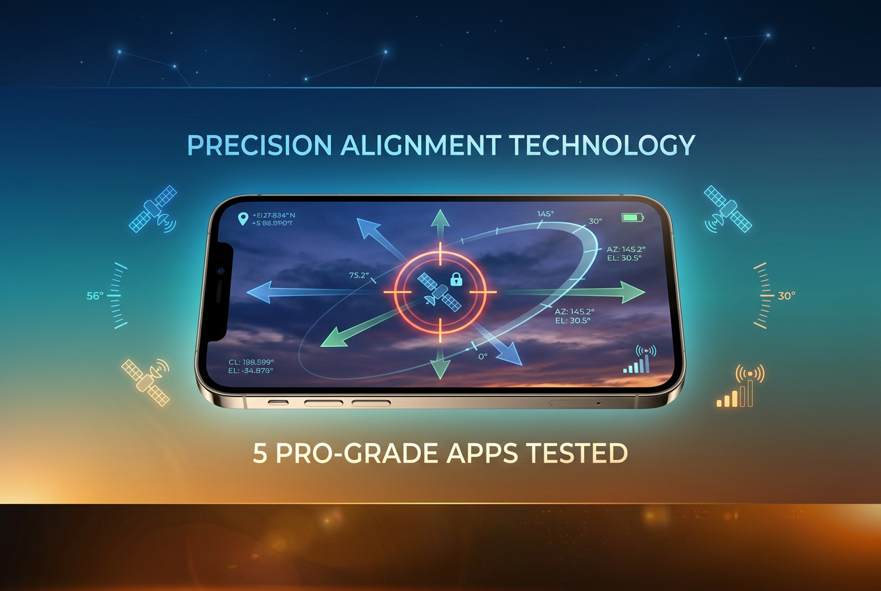 The Best Satellite Dish Alignment Apps for Professional Signal Precision