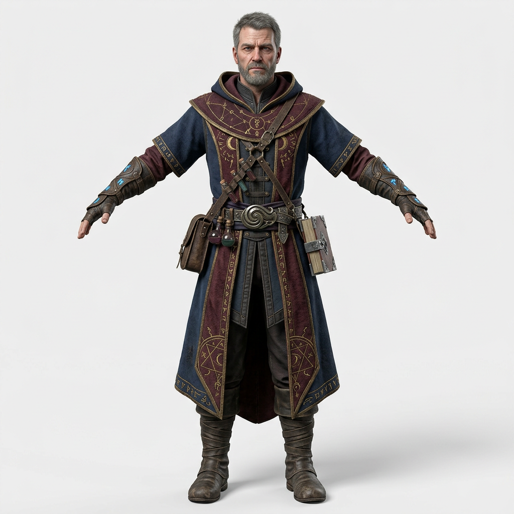 Stylized Realistic Wizard (4)