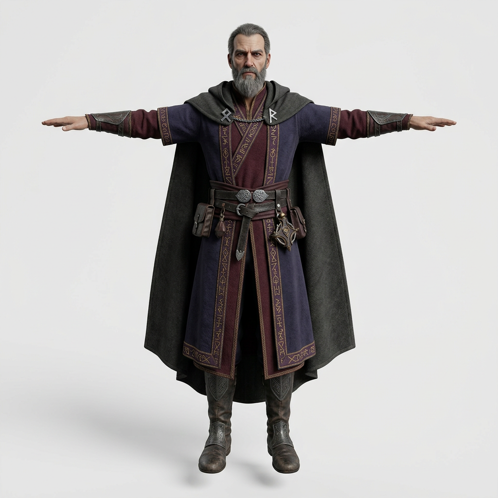 Stylized Realistic Wizard (2)