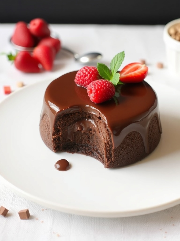 recette du fondant au chocolat