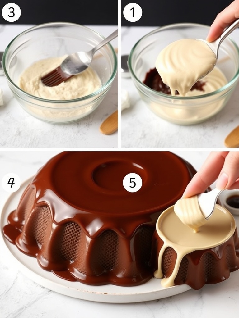 recette du fondant au chocolat preparation