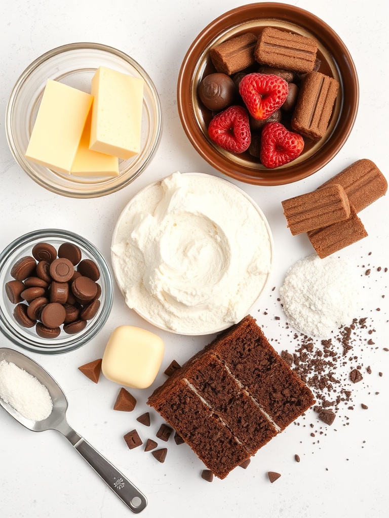 cake chocolat ingredients