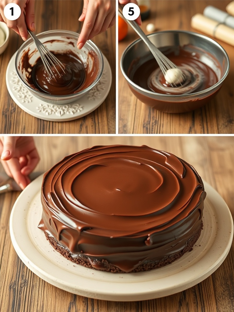 cake chocolat preparation