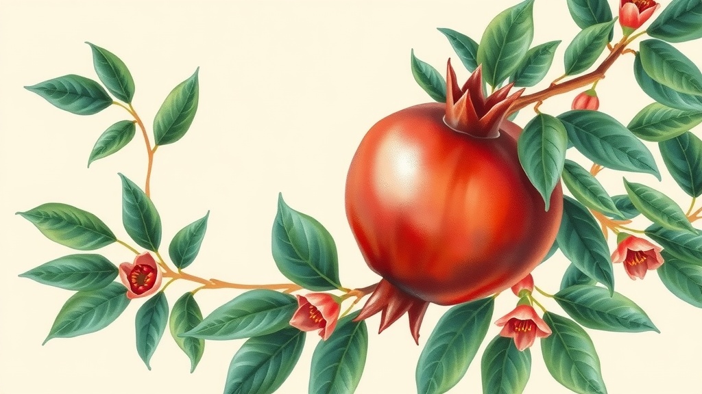 Romã: Fitoterapia Natural para Inflamação e Cicatrização