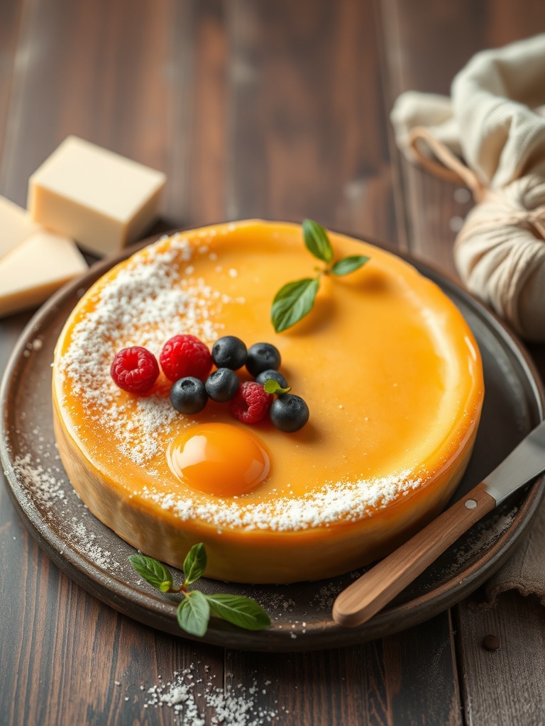 flan pâtissier ingredients