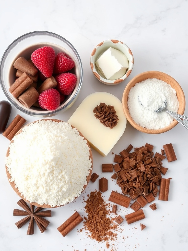 moelleux au chocolat ingredients