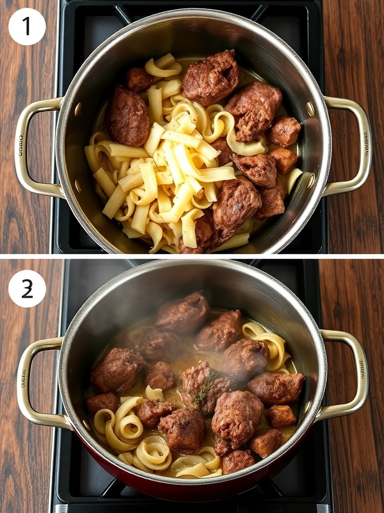 recette bœuf bourguignon grand mère preparation