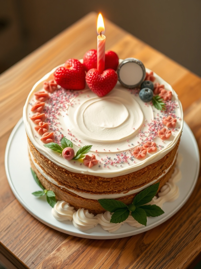 gateau anniversaire ingredients