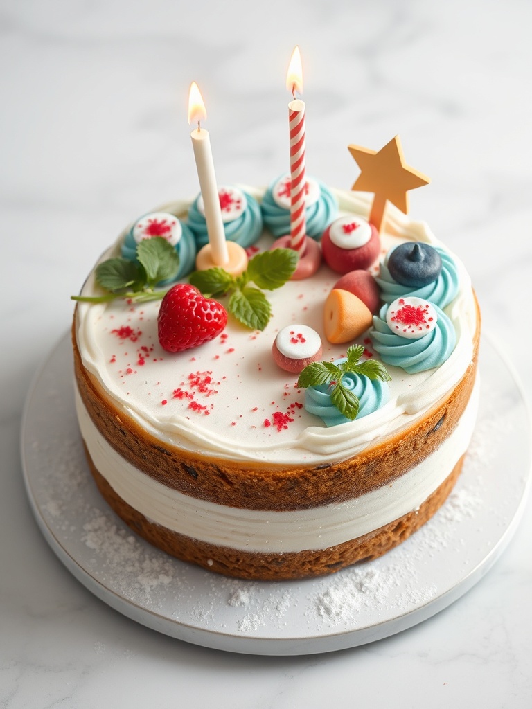 gateau anniversaire ingredients
