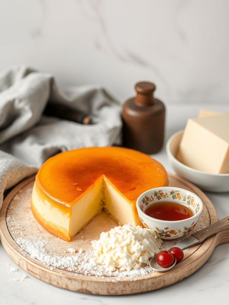 flan pâtissier ingredients