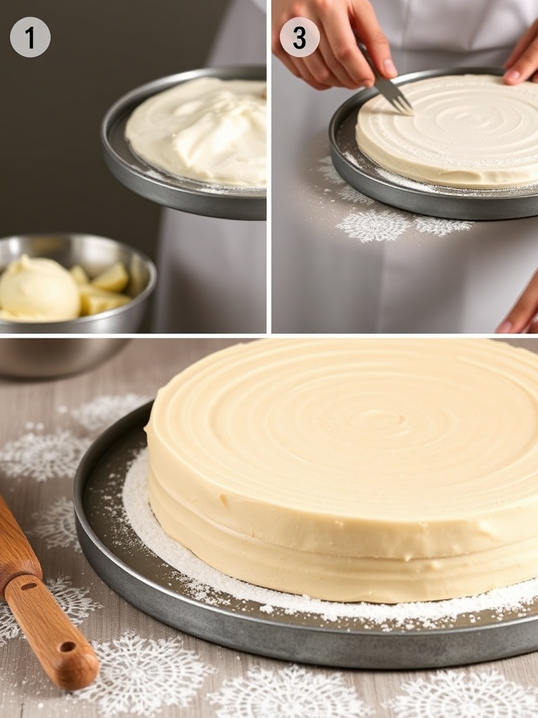 flan pâtissier preparation