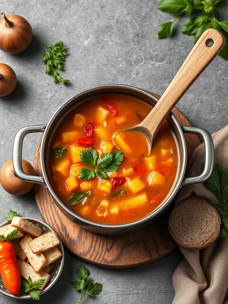 soupe potiron ingredients