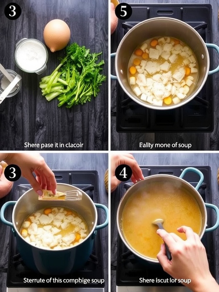 soupe potiron preparation
