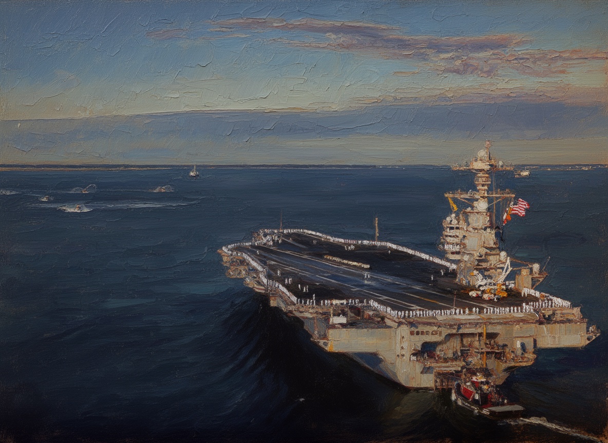 US Navy Plans Aircraft Carrier-Powered Shore Installations