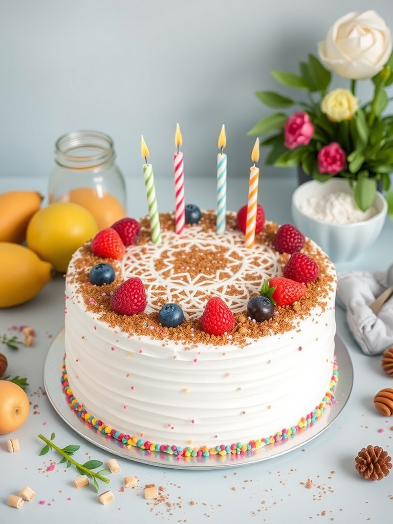 gateau anniversaire ingredients