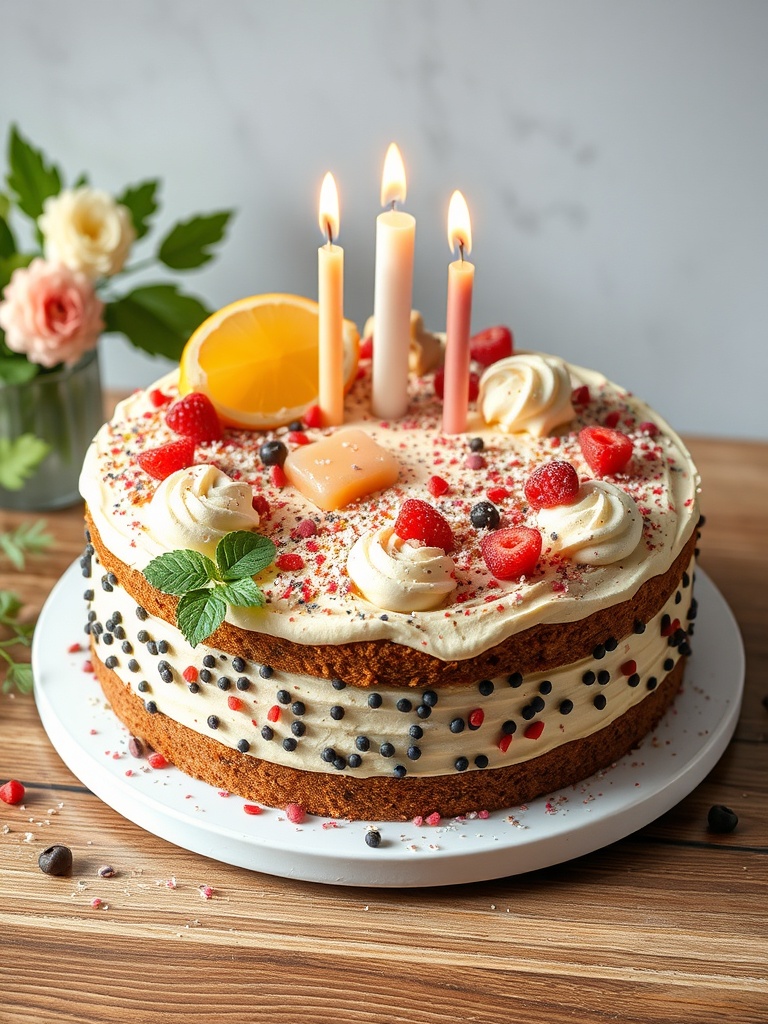 gateau anniversaire ingredients