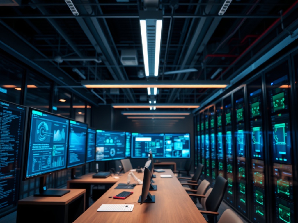 Illustration of AI-powered tools optimizing business operations for increased profitability and efficiency